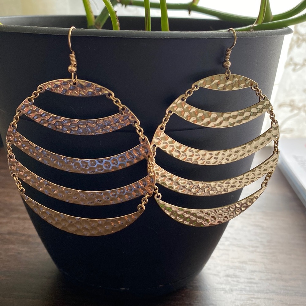 Gold Geometric Earrings